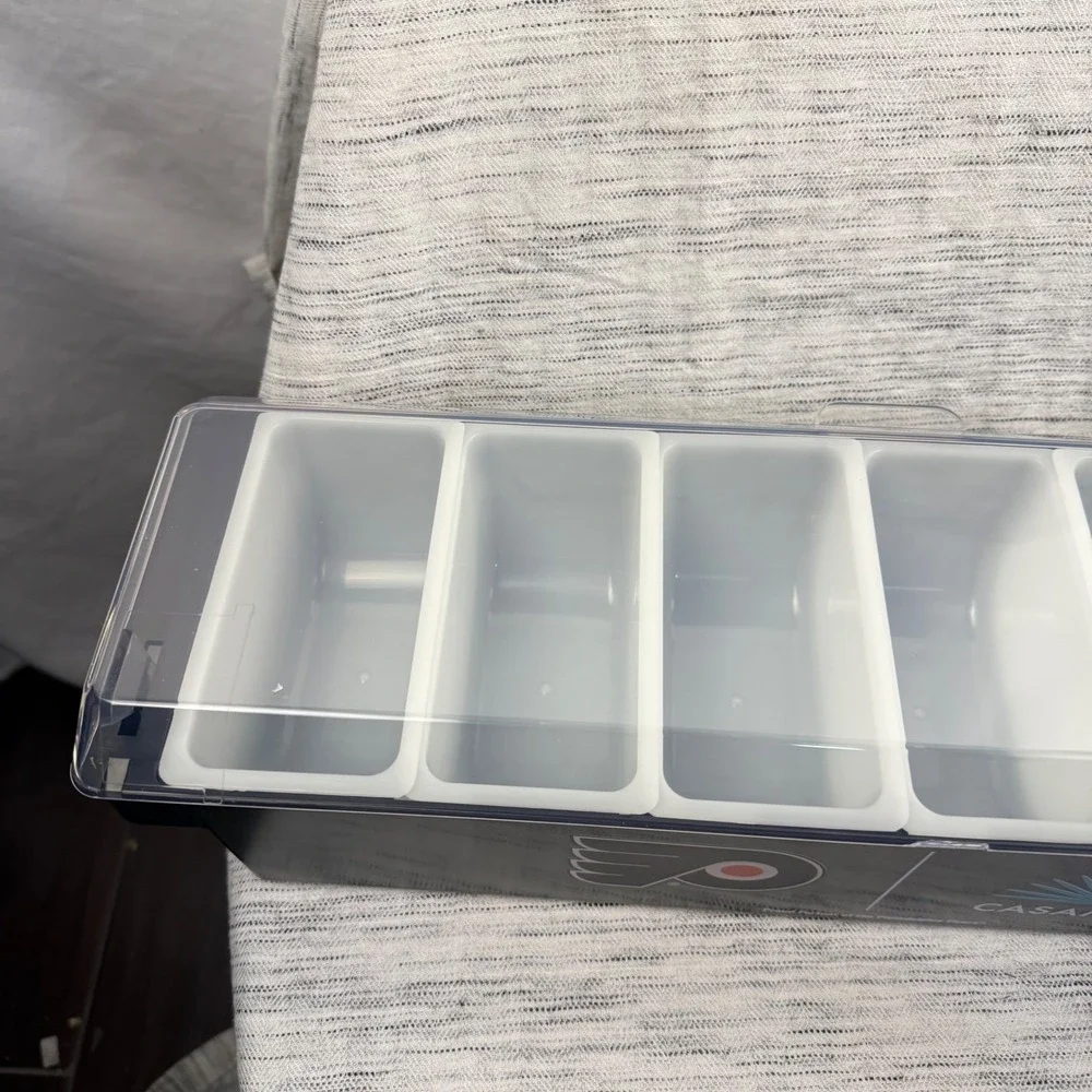 NEW Casamigos Bar Fruit Condiment Caddy‎ Philadelphia Flyers Barware Storage